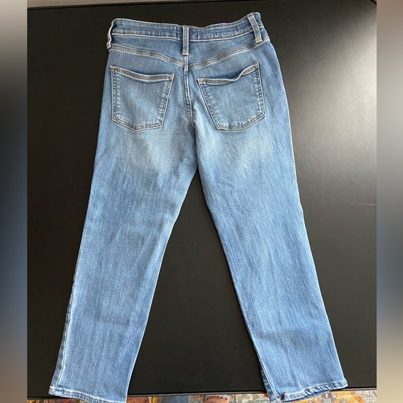 NWOT Universal Thread High-Rise Slim Straight Fit Cropped Jeans 00 Short - Picture 3 of 6